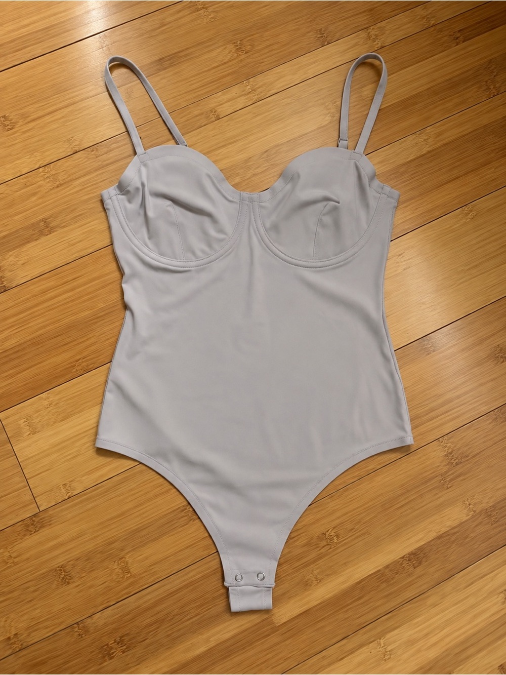 Women’s Pink Bodysuit with Underwire Support